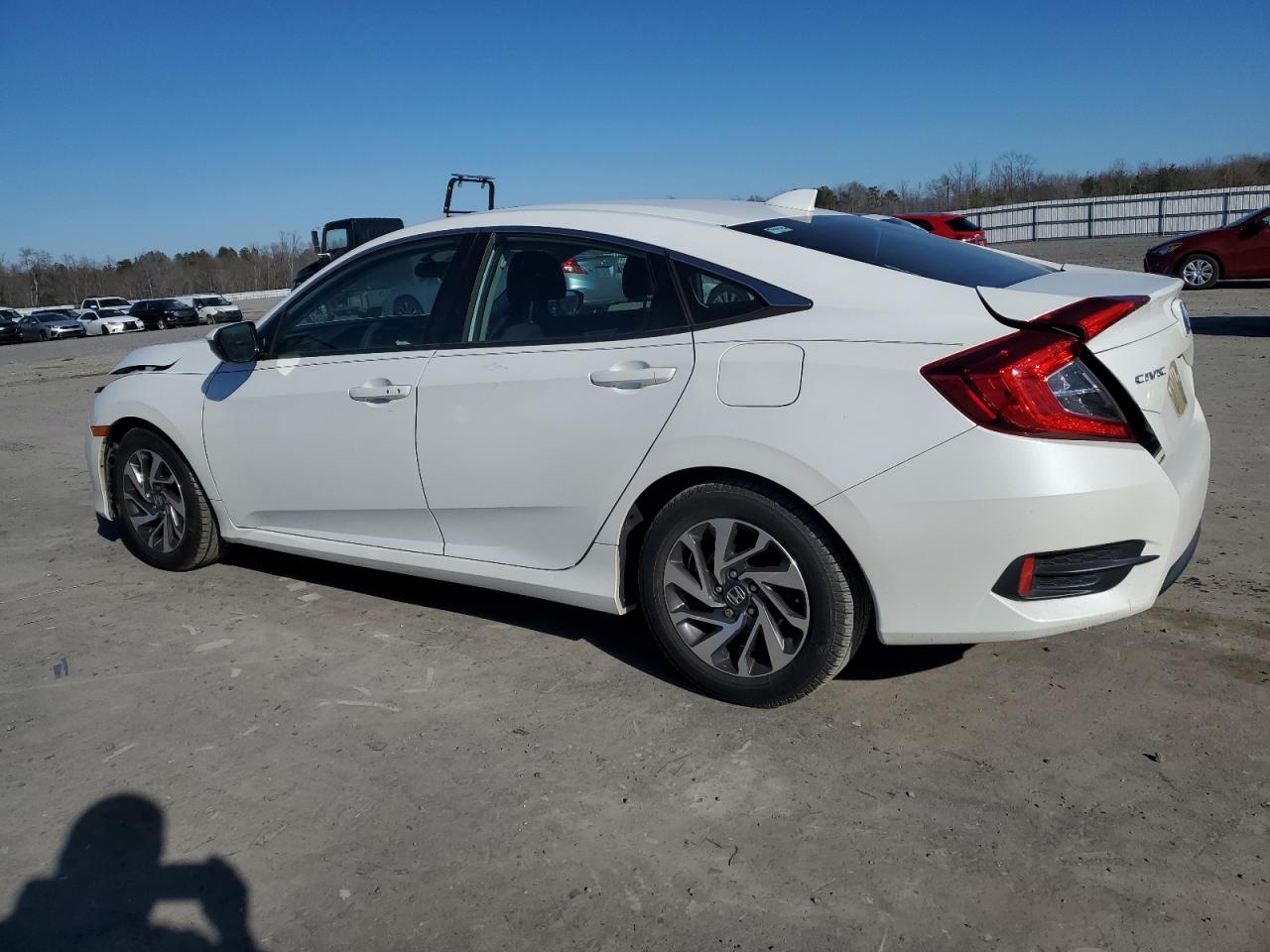 2018 Honda Civic VIN 2HGFC2F72JH539820 Copart auction photo, front end / frame damage damage thumbnail 2