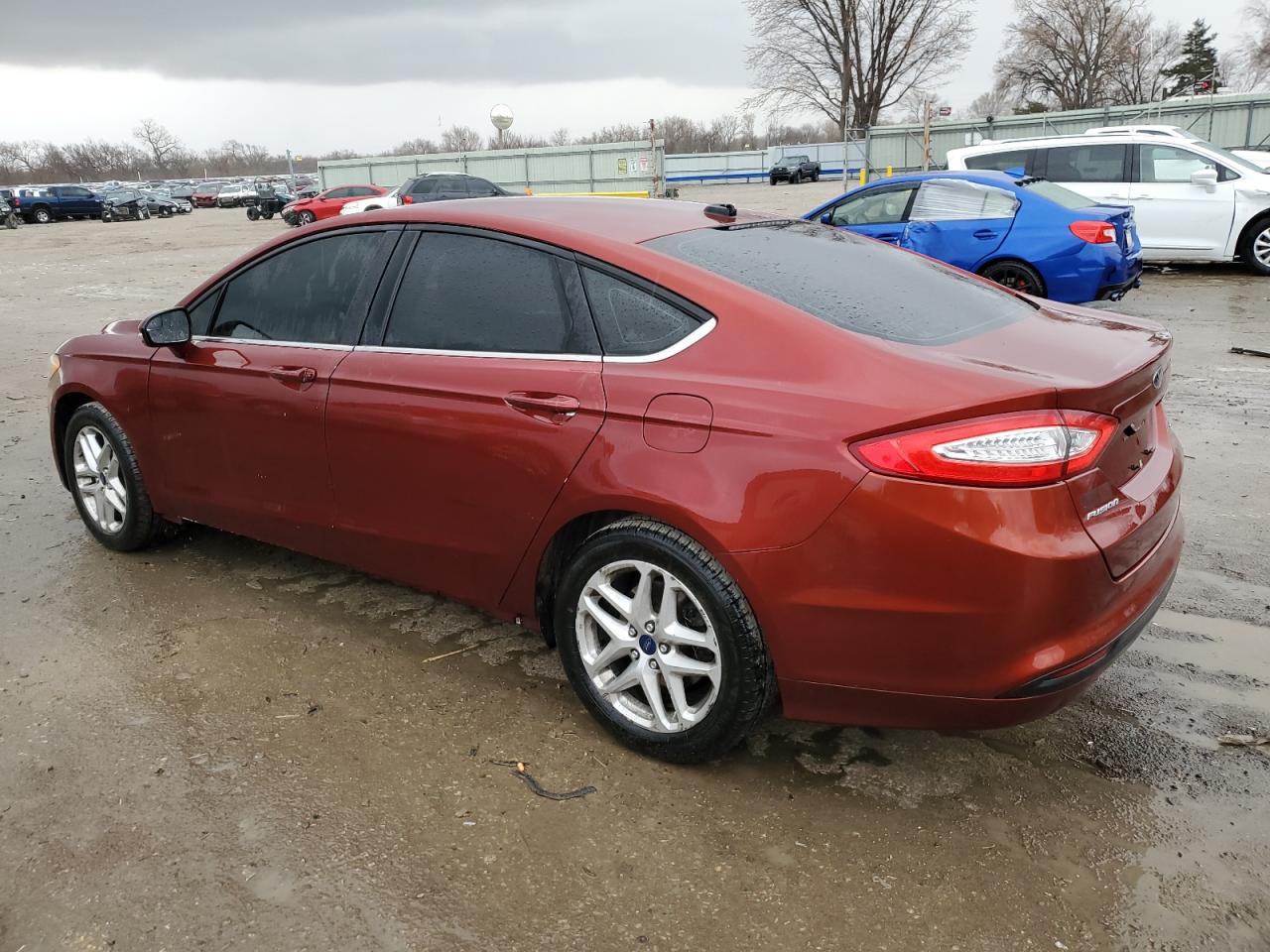 2014 Ford Fusion VIN 3FA6P0H72ER261425 Copart auction photo, front end damage thumbnail 2