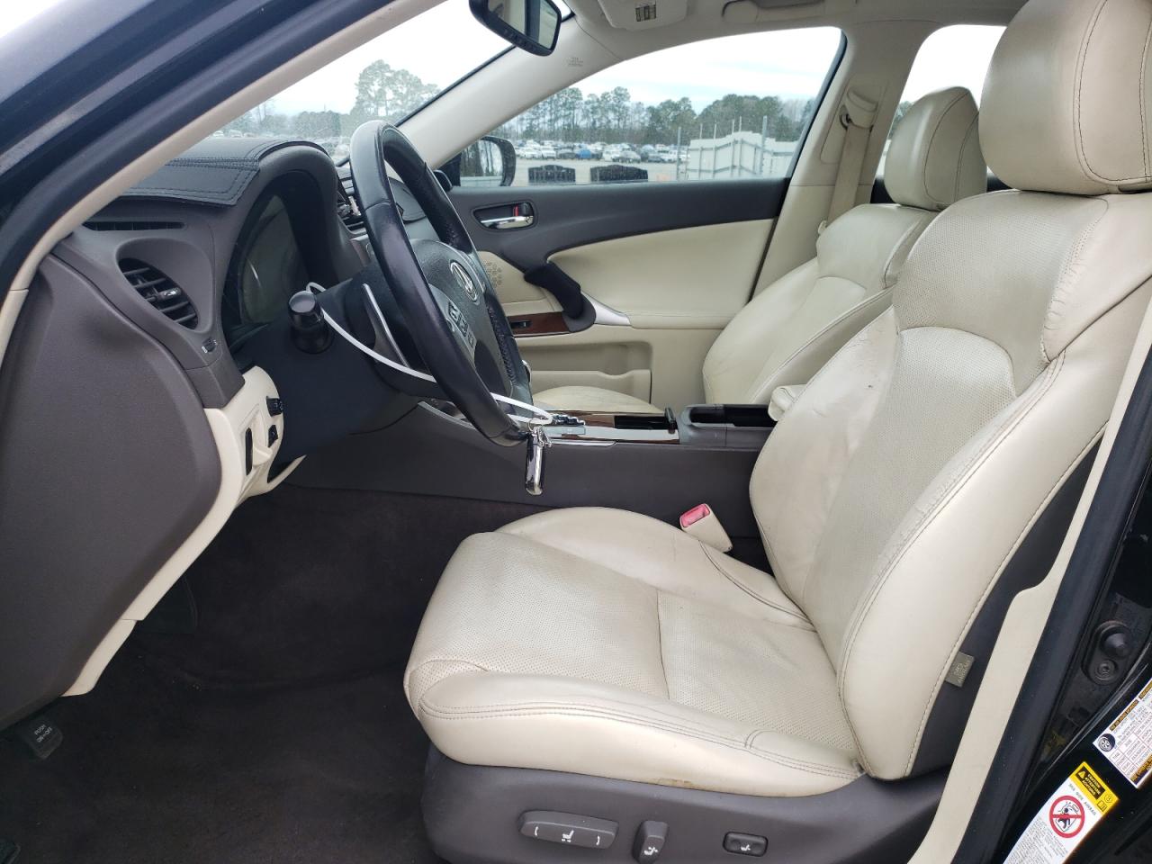 2011 Lexus IS VIN JTHBE5C28B5026385 Copart auction photo, front end damage thumbnail 7