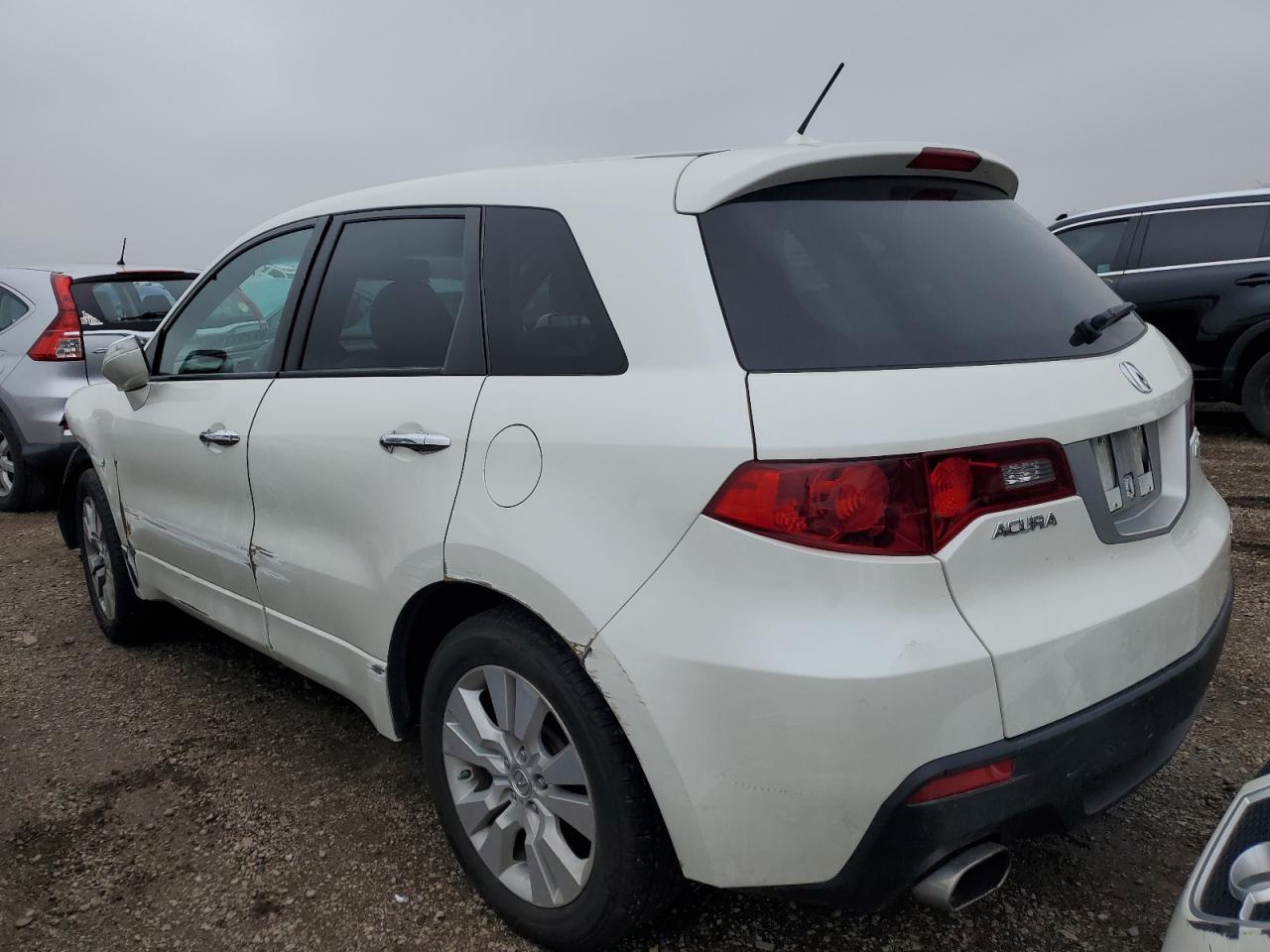 2010 Acura RDX VIN 5J8TB1H22AA000159 Copart auction photo, front end / side damage thumbnail 2