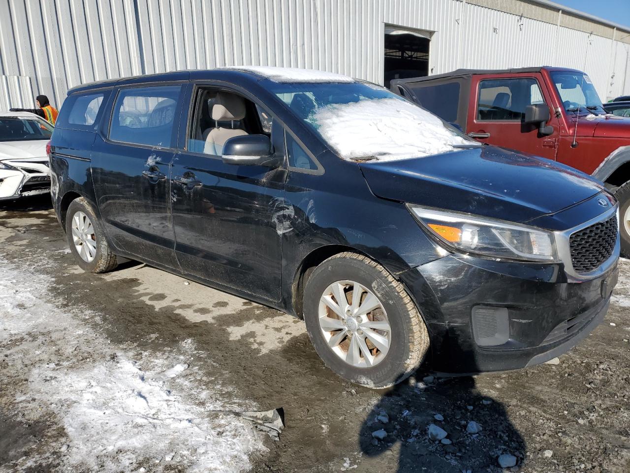 2016 KIA Sedona VIN KNDMA5C19G6111623 Copart auction photo, normal wear / mechanical damage thumbnail 4