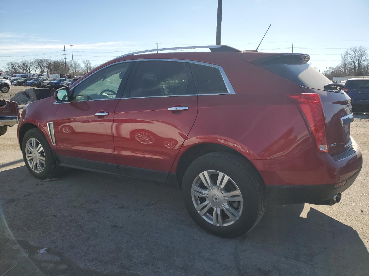 2016 Cadillac SRX VIN 3GYFNBE3XGS587167 Copart auction photo, front end / side damage thumbnail 2