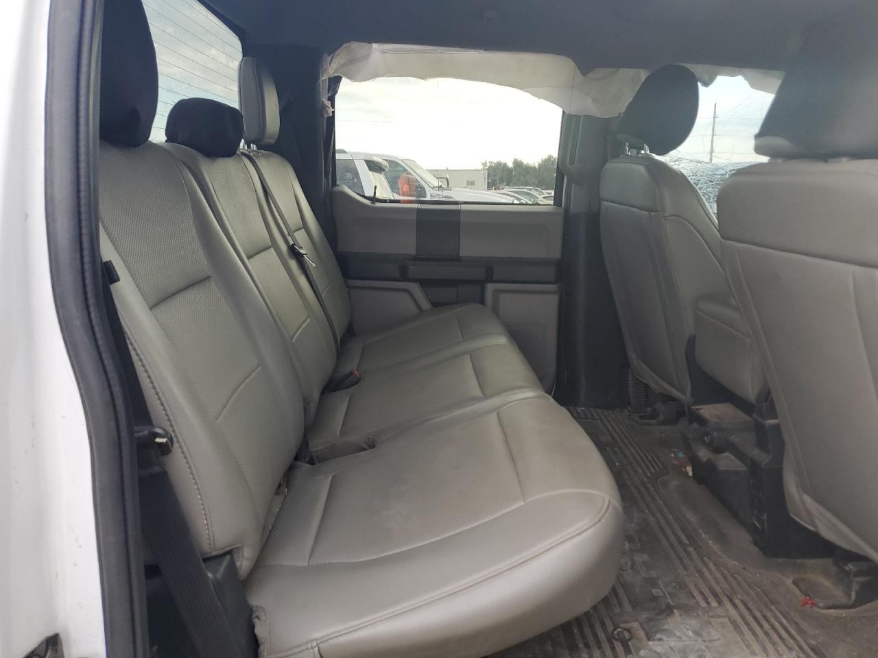 2021 Ford F250 VIN 1FT7W2BT1MED13521 Copart auction photo, side / rear end damage thumbnail 10