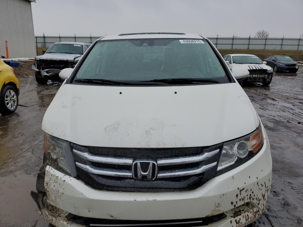 2017 Honda Odyssey VIN 5FNRL5H6XHB008429 Copart auction photo, front end damage thumbnail 5