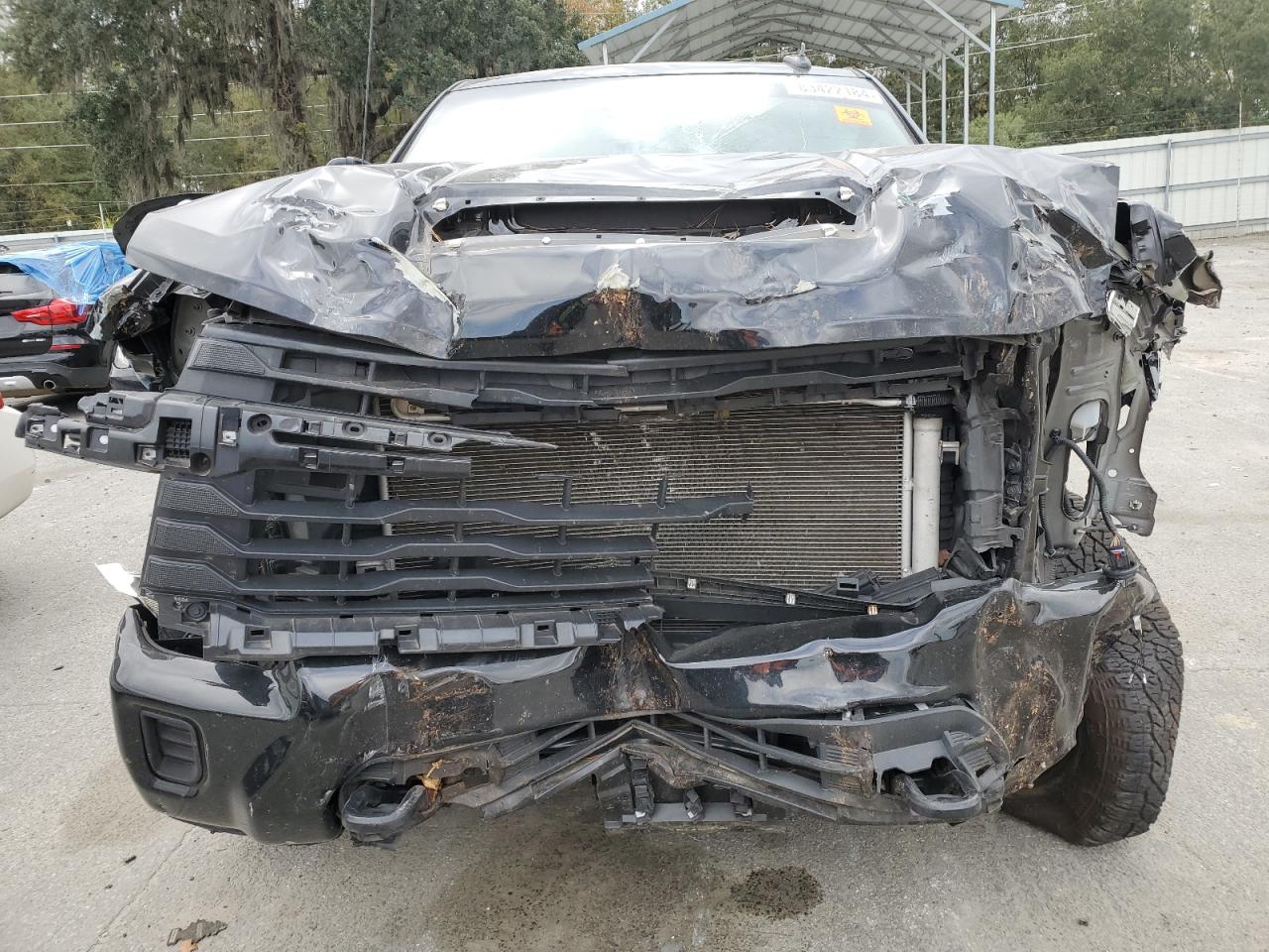 2024 Chevrolet Silverado VIN 2GC4YME71R1165922 Copart auction photo, front end damage thumbnail 5