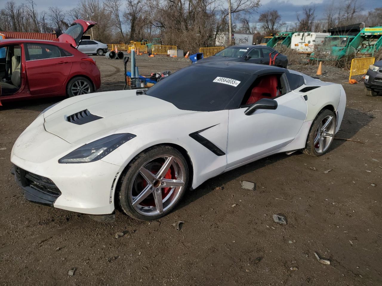 2014 Chevrolet Corvette VIN 1G1YC2D74E5114020 - Copart auction photo