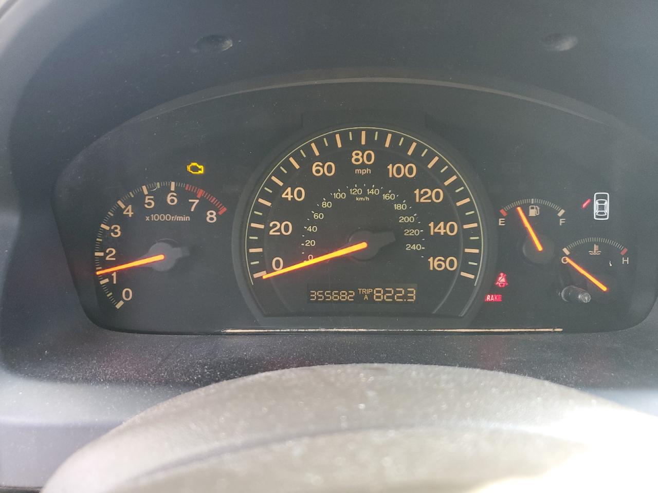 2003 Honda Accord VIN 1HGCM55693A021716 Copart auction photo, front end damage thumbnail 9