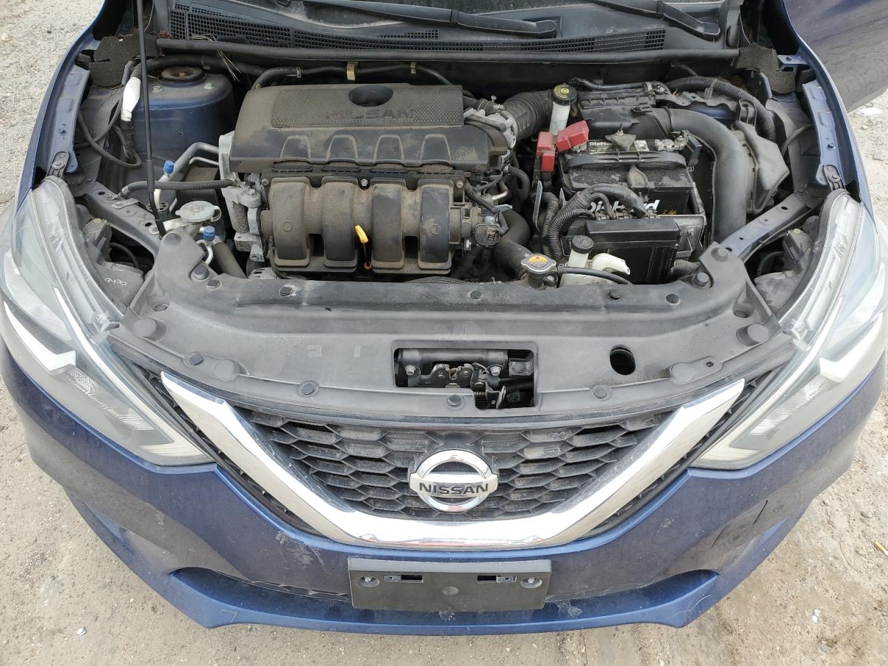 2017 Nissan Sentra VIN 3N1AB7APXHY208586 Copart auction photo, rear end damage thumbnail 11