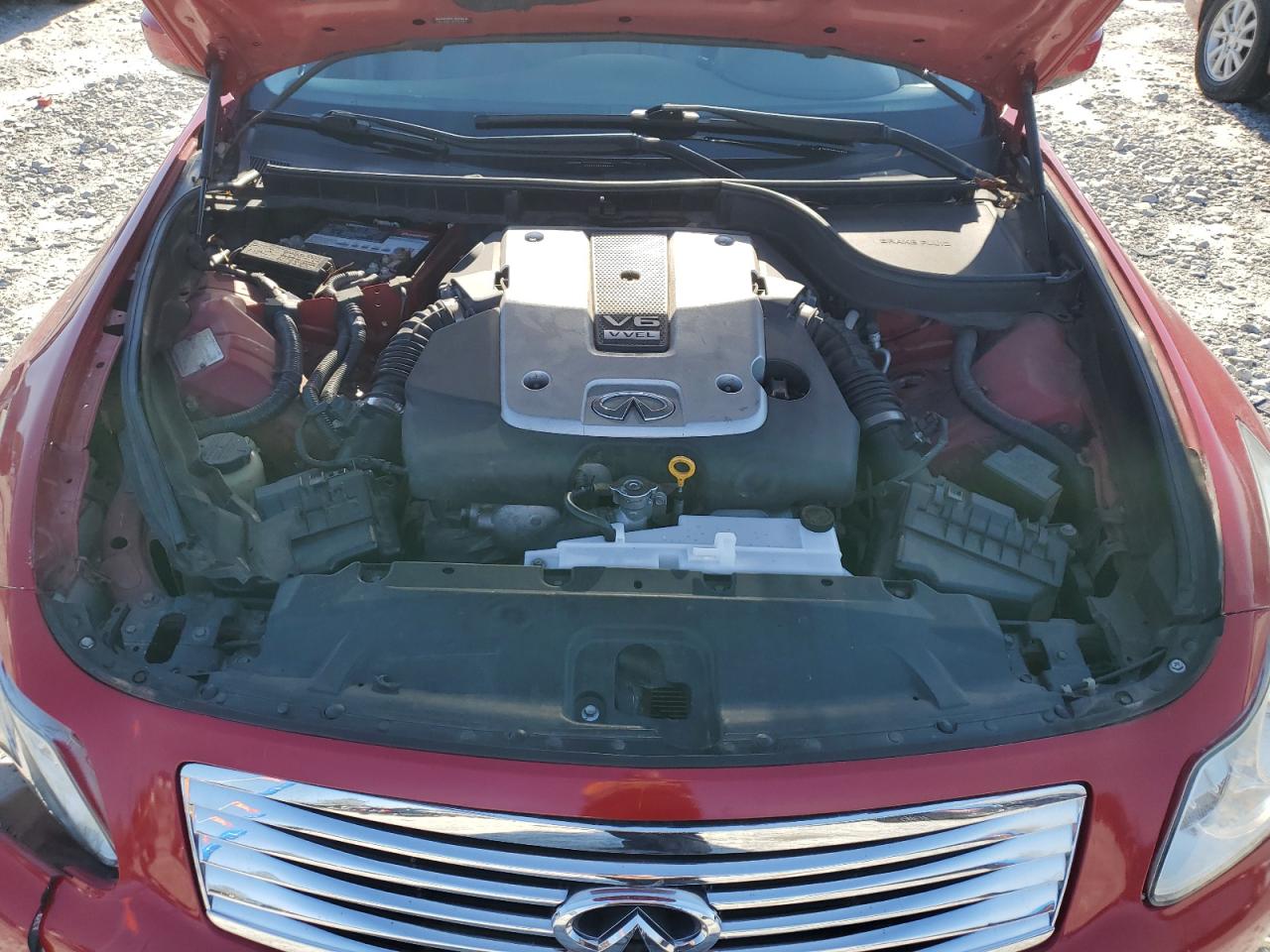 2009 Infiniti G VIN JNKCV61E09M301254 Copart auction photo, front end damage thumbnail 11