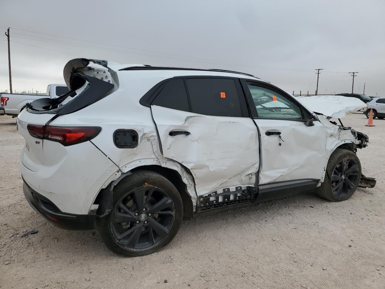 2023 Buick Envision VIN LRBFZNR47PD067022 Copart auction photo, rollover damage thumbnail 3