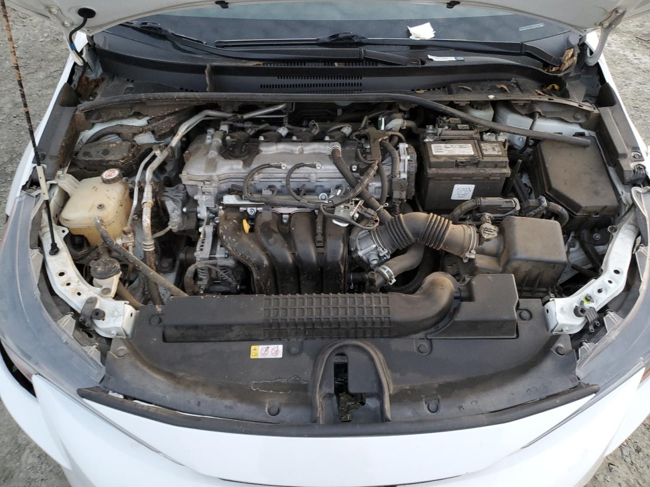2020 Toyota Corolla VIN JTDEPRAE6LJ025287 Copart auction photo, all over / vandalism damage thumbnail 11