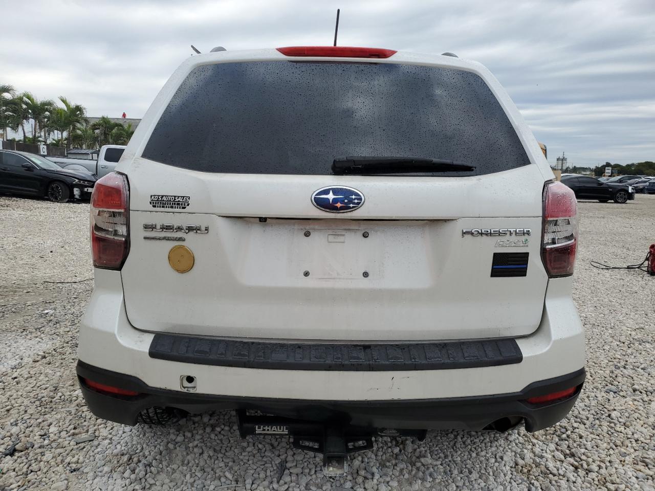 2014 Subaru Forester VIN JF2SJAEC0EH558441 Copart auction photo, side damage thumbnail 6