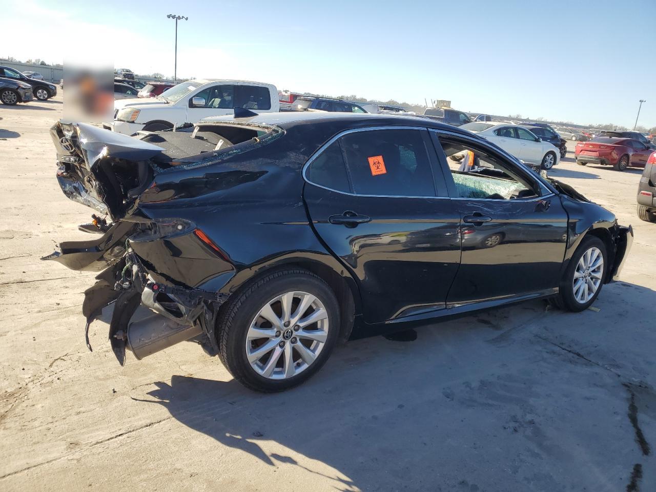 2020 Toyota Camry VIN 4T1C11AK6LU361760 Copart auction photo, all over damage thumbnail 3