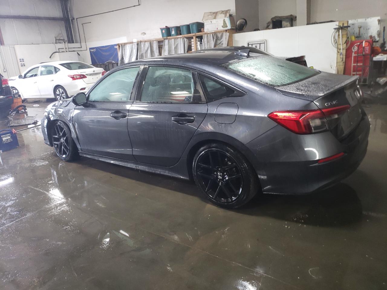 2022 Honda Civic VIN 2HGFE2F55NH525246 Copart auction photo, front end damage thumbnail 2