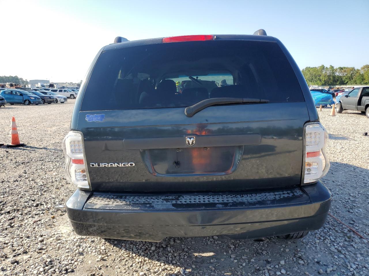 2008 Dodge Durango VIN 1D8HD48N38F109044 Copart auction photo, side / rear end damage thumbnail 6