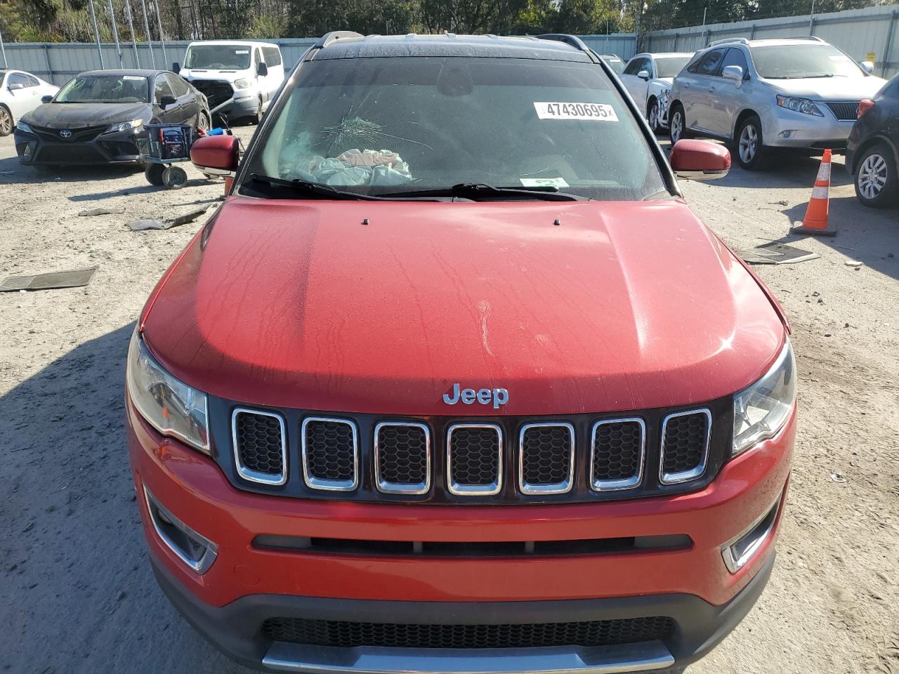 2019 Jeep Compass VIN 3C4NJDCB1KT753677 Copart auction photo, undercarriage damage thumbnail 5