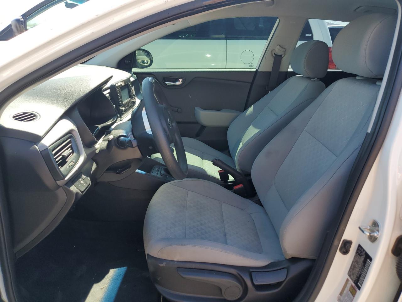2018 KIA Rio VIN 3KPA24AB6JE072190 Copart auction photo, vandalism damage thumbnail 7