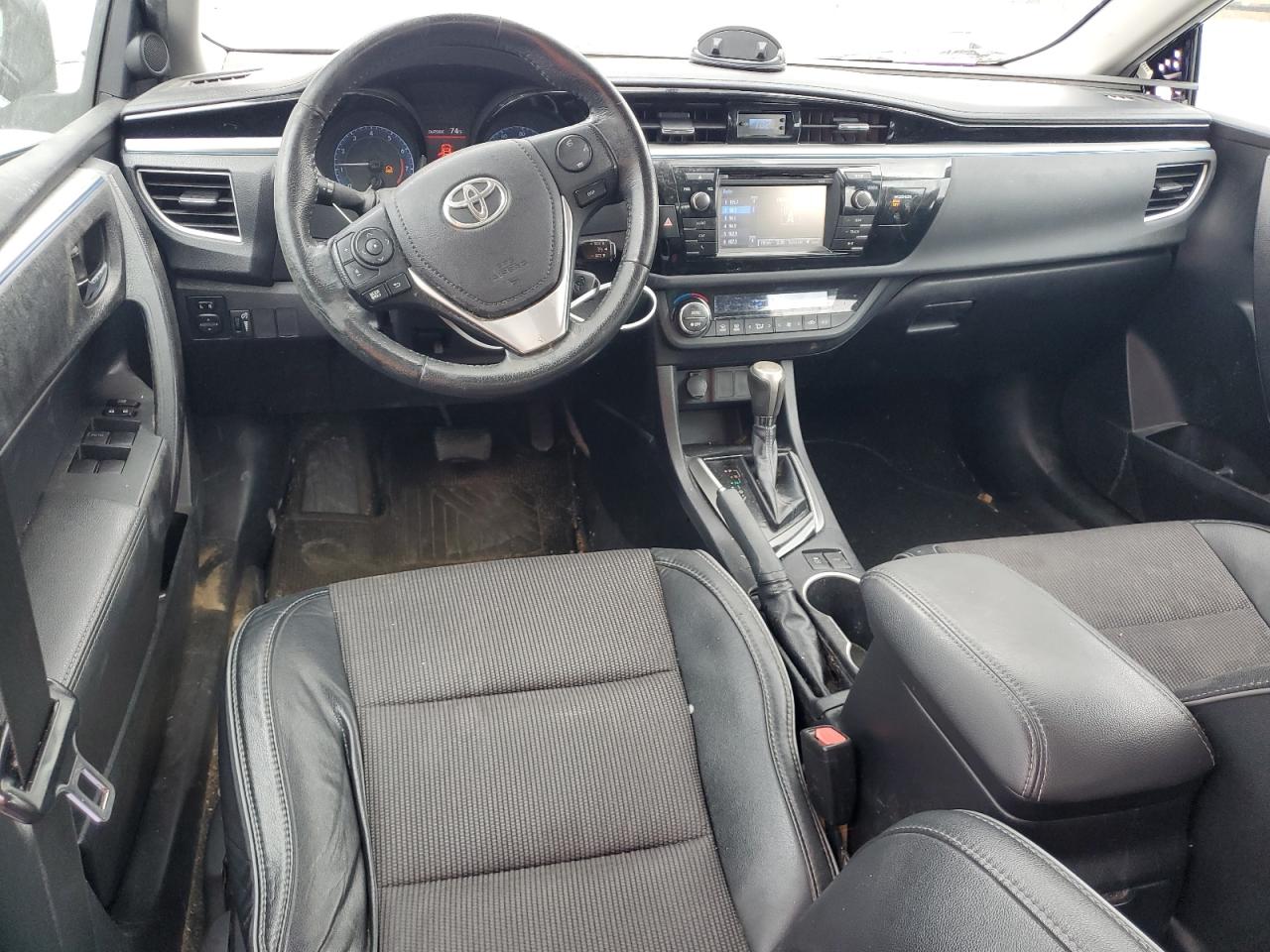 2015 Toyota Corolla VIN 2T1BURHE1FC344548 Copart auction photo, front end / minor dent/scratches damage thumbnail 8