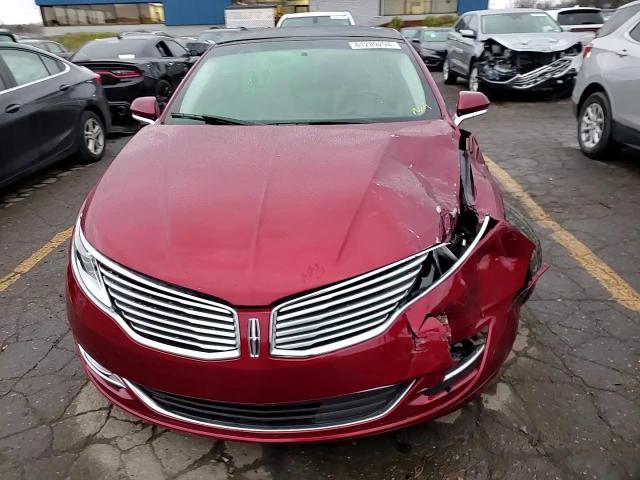 2016 Lincoln MKZ VIN 3LN6L2LU6GR632437 Copart auction photo, front end / rear end damage thumbnail 13