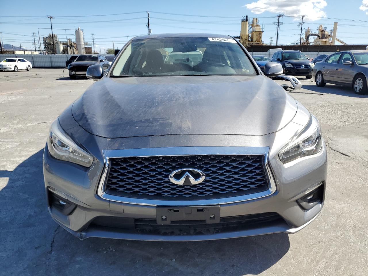 2021 Infiniti Q50 VIN JN1EV7AP7MM704225 Copart auction photo, water/flood damage thumbnail 5
