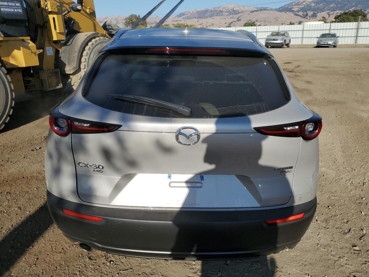 2024 Mazda CX-30 VIN 3MVDMBEY3RM677696 Copart auction photo, rear end / side damage thumbnail 6
