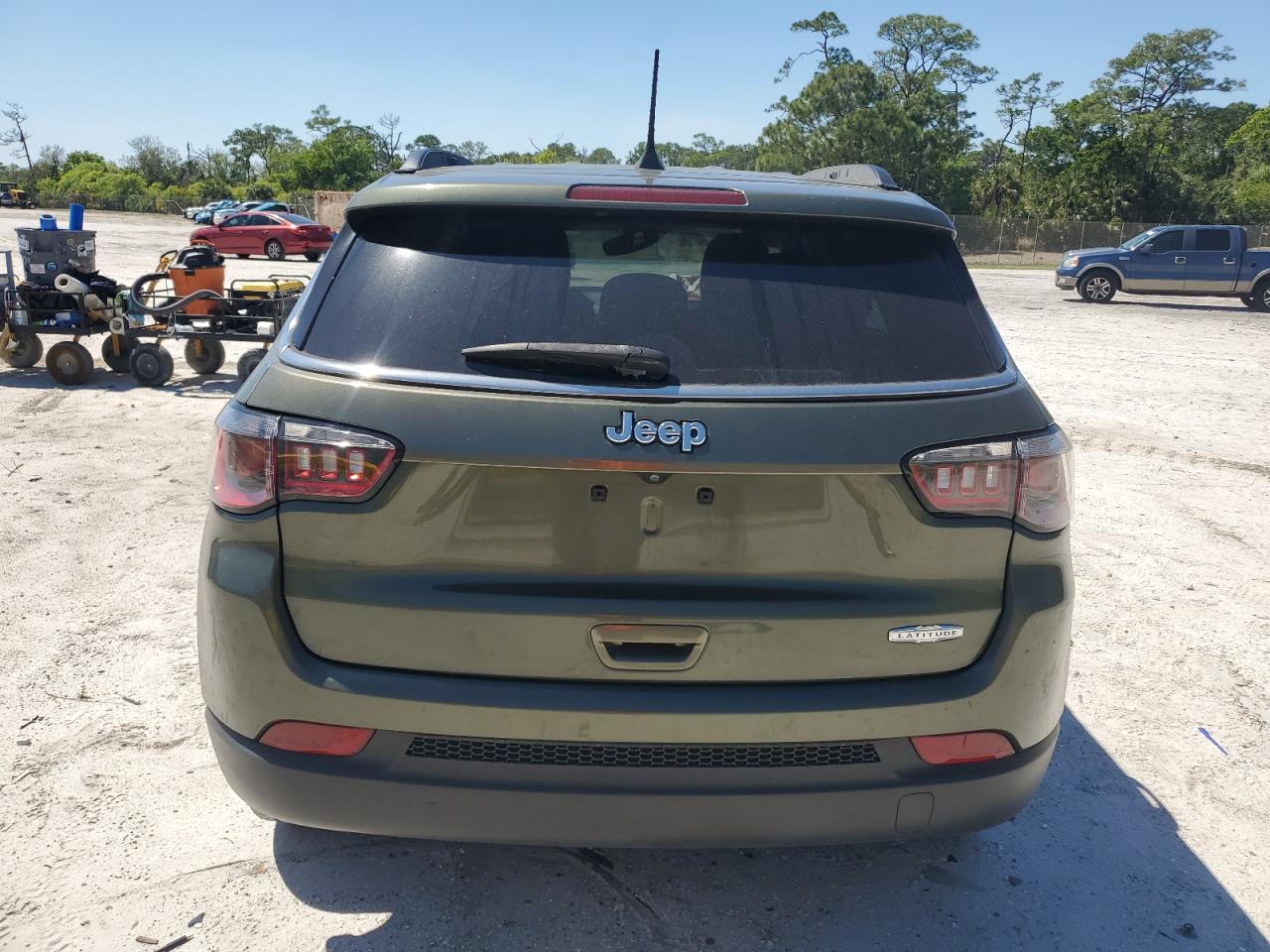 2021 Jeep Compass VIN 3C4NJCBB0MT538984 Copart auction photo, front end damage thumbnail 6