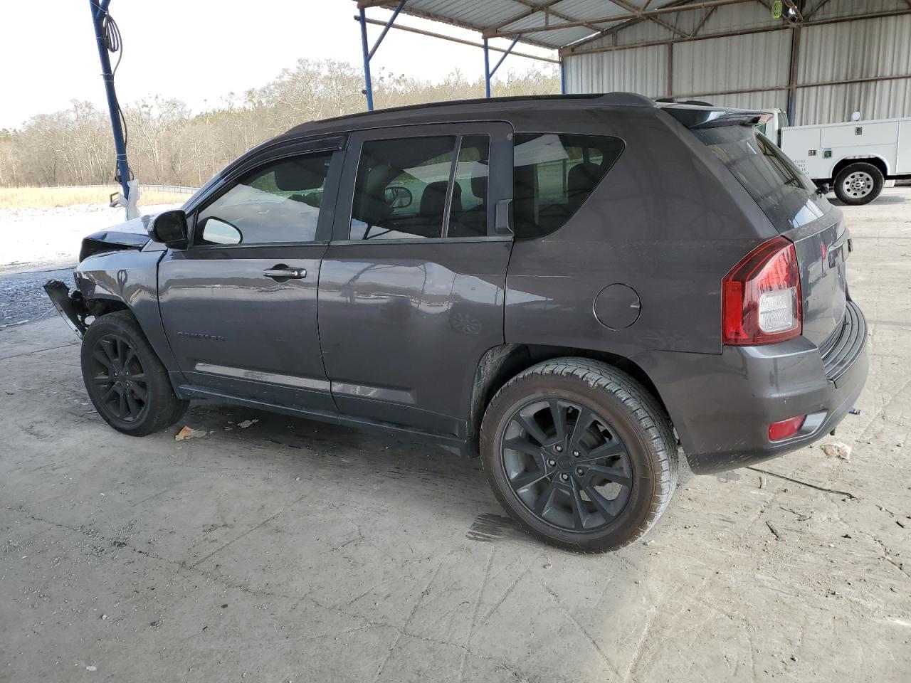 2015 Jeep Compass VIN 1C4NJCBA6FD367447 Copart auction photo, frame damage / front end damage thumbnail 2