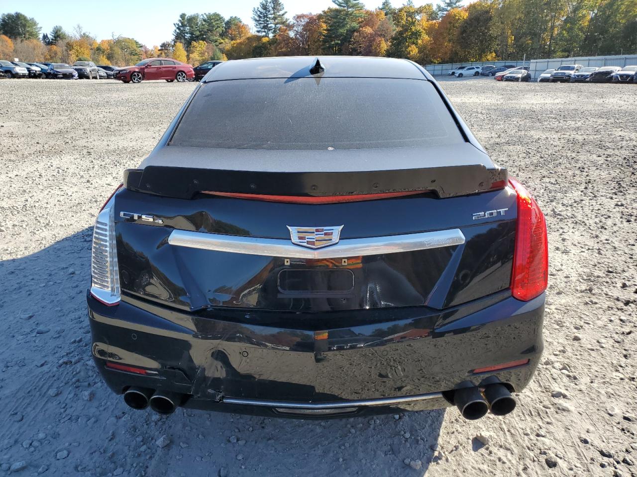 2016 Cadillac CTS VIN 1G6AX5SX0G0178947 Copart auction photo, rear end damage thumbnail 6