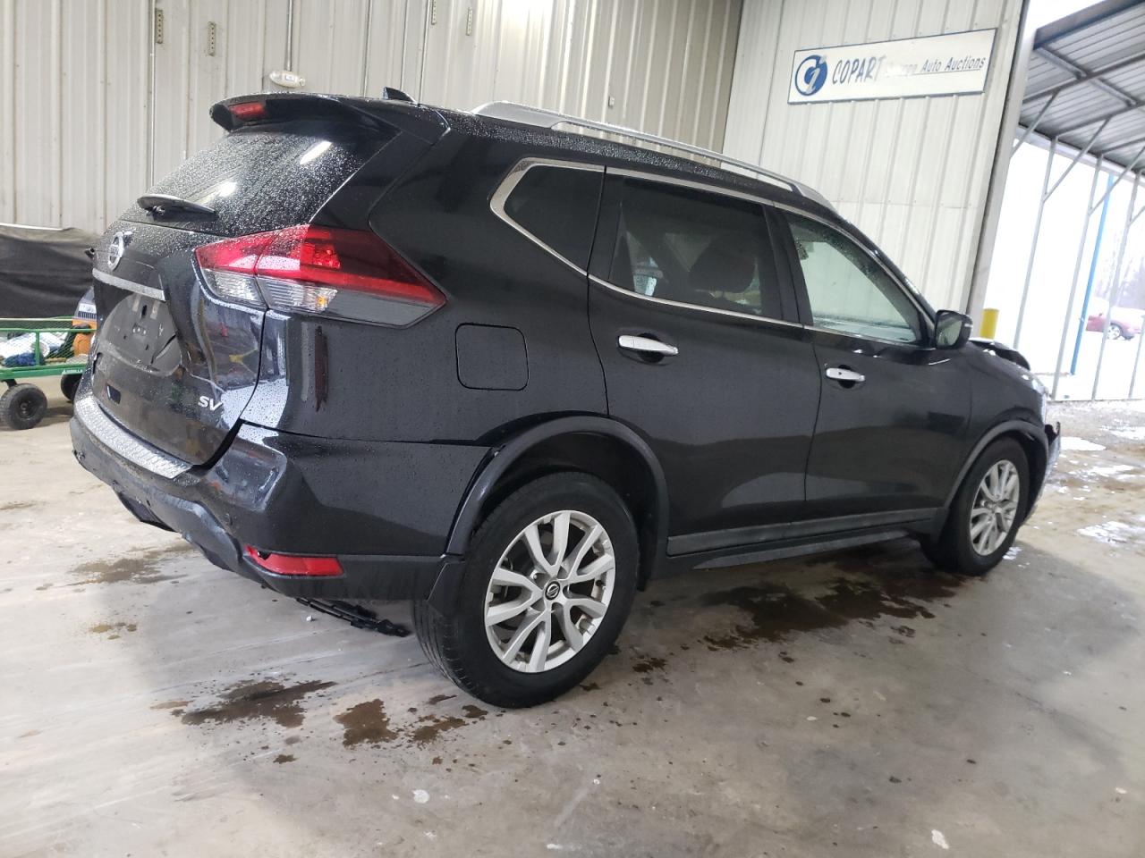 2020 Nissan Rogue VIN KNMAT2MT8LP521572 Copart auction photo, front end / rear end damage thumbnail 3