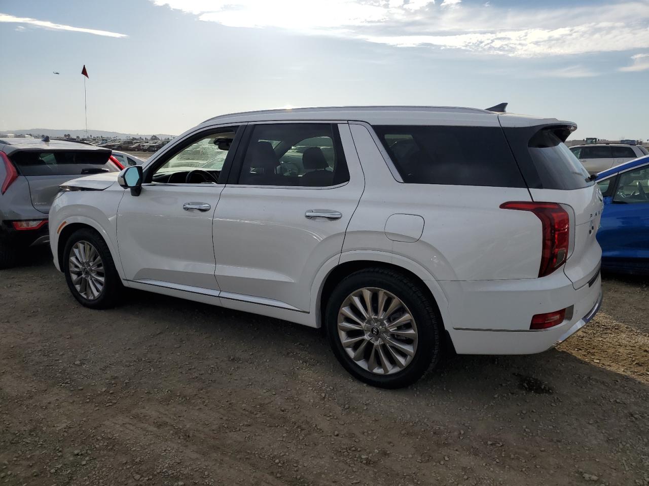 2020 Hyundai Palisade VIN KM8R54HE9LU147023 Copart auction photo, front end damage thumbnail 2