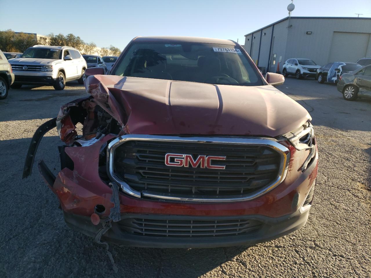 2019 GMC Terrain VIN 3GKALMEV0KL105039 Copart auction photo, front end damage thumbnail 5