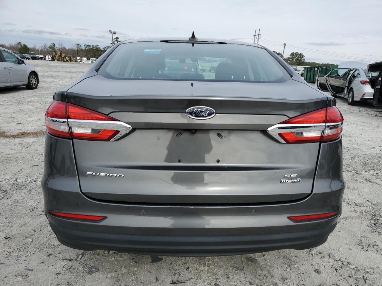 2020 Ford Fusion VIN 3FA6P0LU2LR123068 Copart auction photo, front end damage thumbnail 6