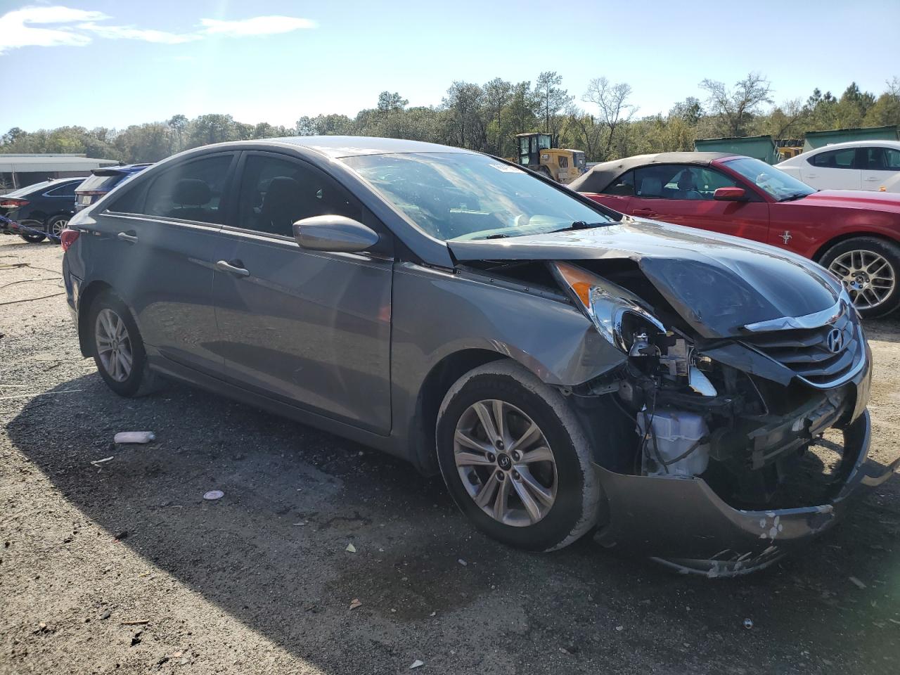 2013 Hyundai Sonata VIN 5NPEB4AC2DH744045 Copart auction photo, front end damage thumbnail 4