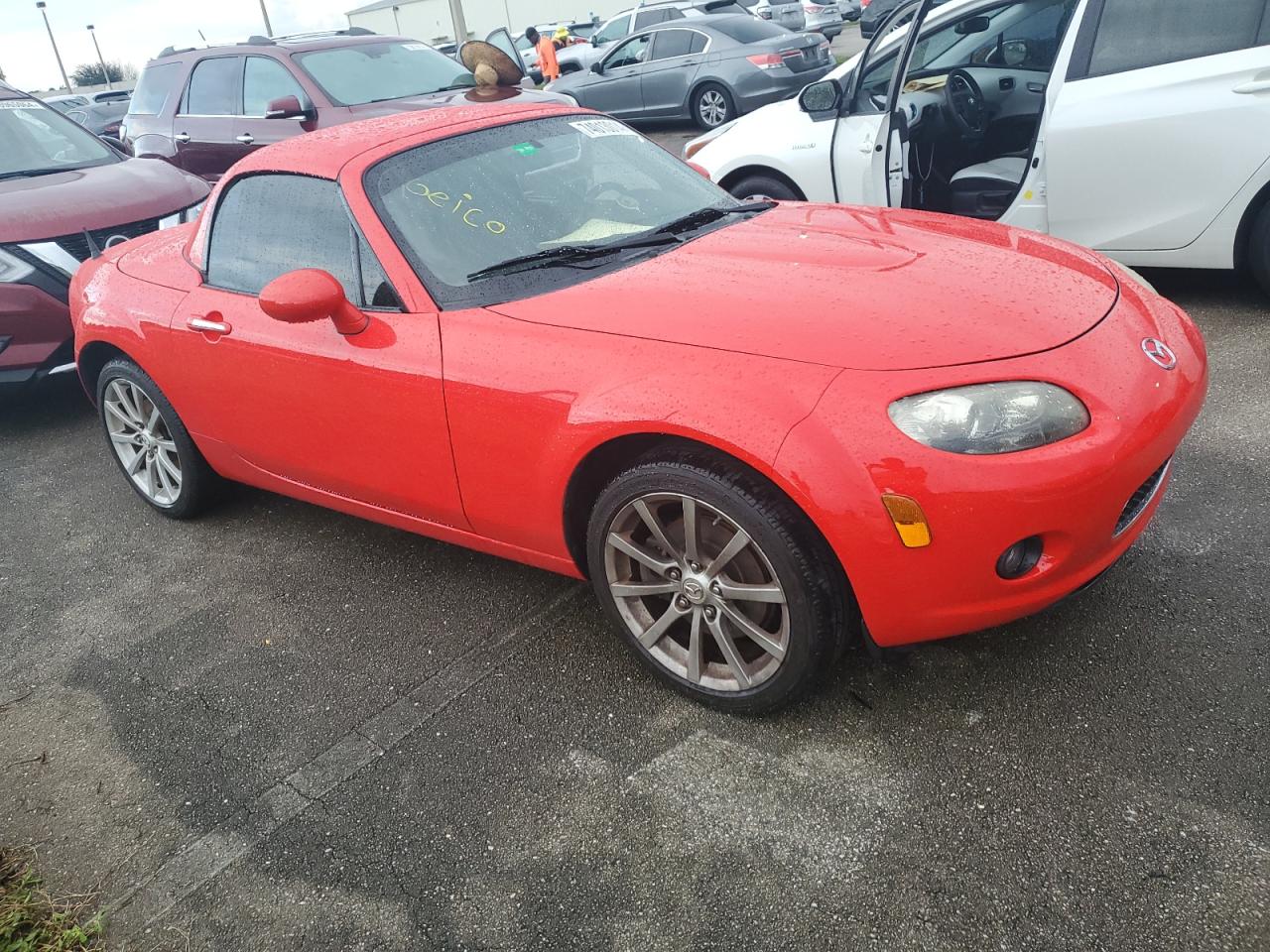 2008 Mazda MX-5 VIN JM1NC26F180150702 Copart auction photo, water/flood damage thumbnail 4