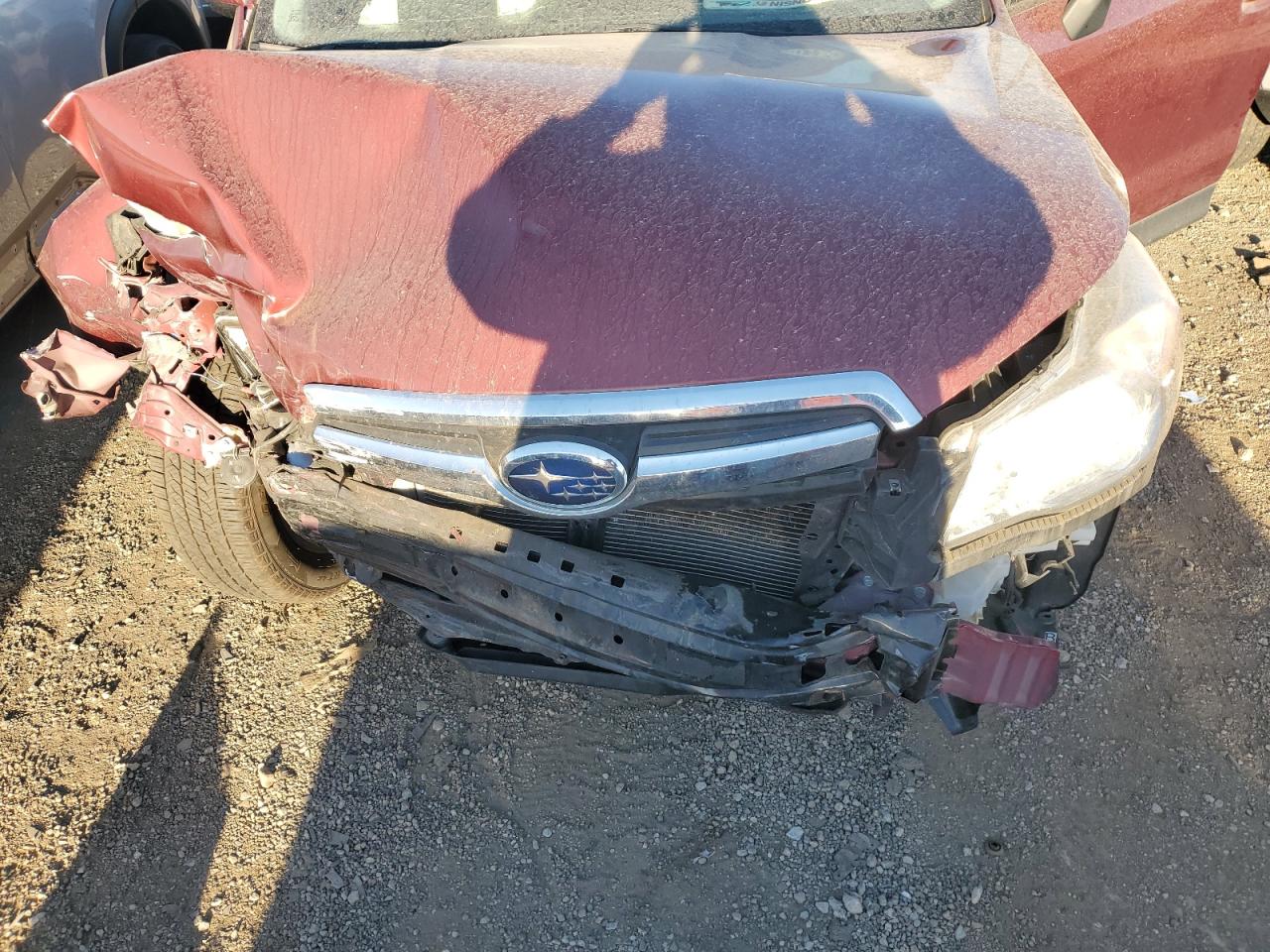 2014 Subaru Forester VIN JF2SJAEC2EH455361 Copart auction photo, undercarriage / minor dent/scratches damage thumbnail 11