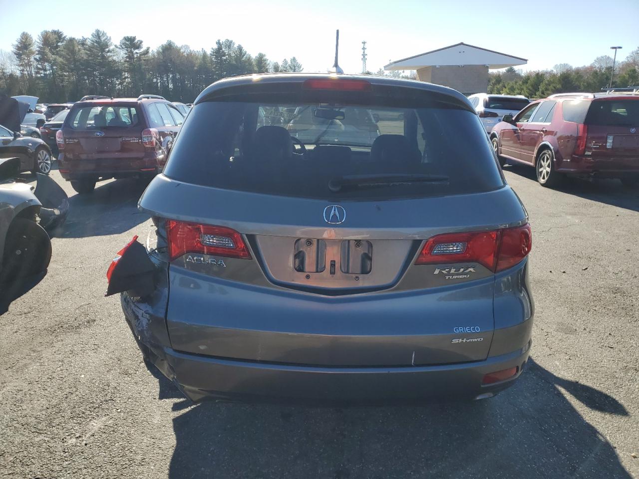 2008 Acura RDX VIN 5J8TB18548A013760 Copart auction photo, all over damage thumbnail 6