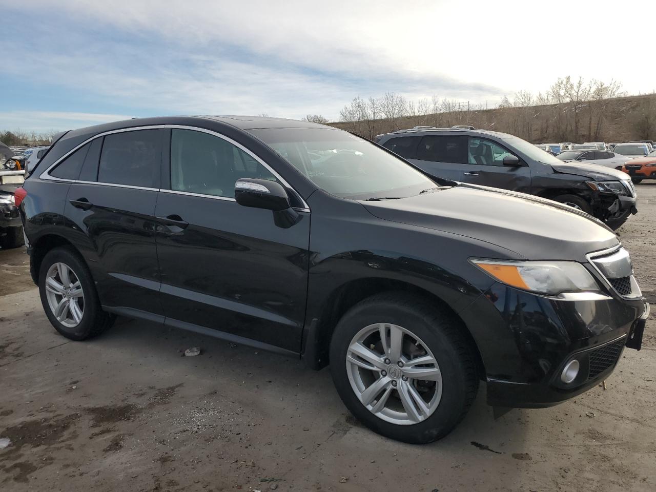 2013 Acura RDX VIN 5J8TB4H56DL015672 Copart auction photo, rear end / side damage thumbnail 4