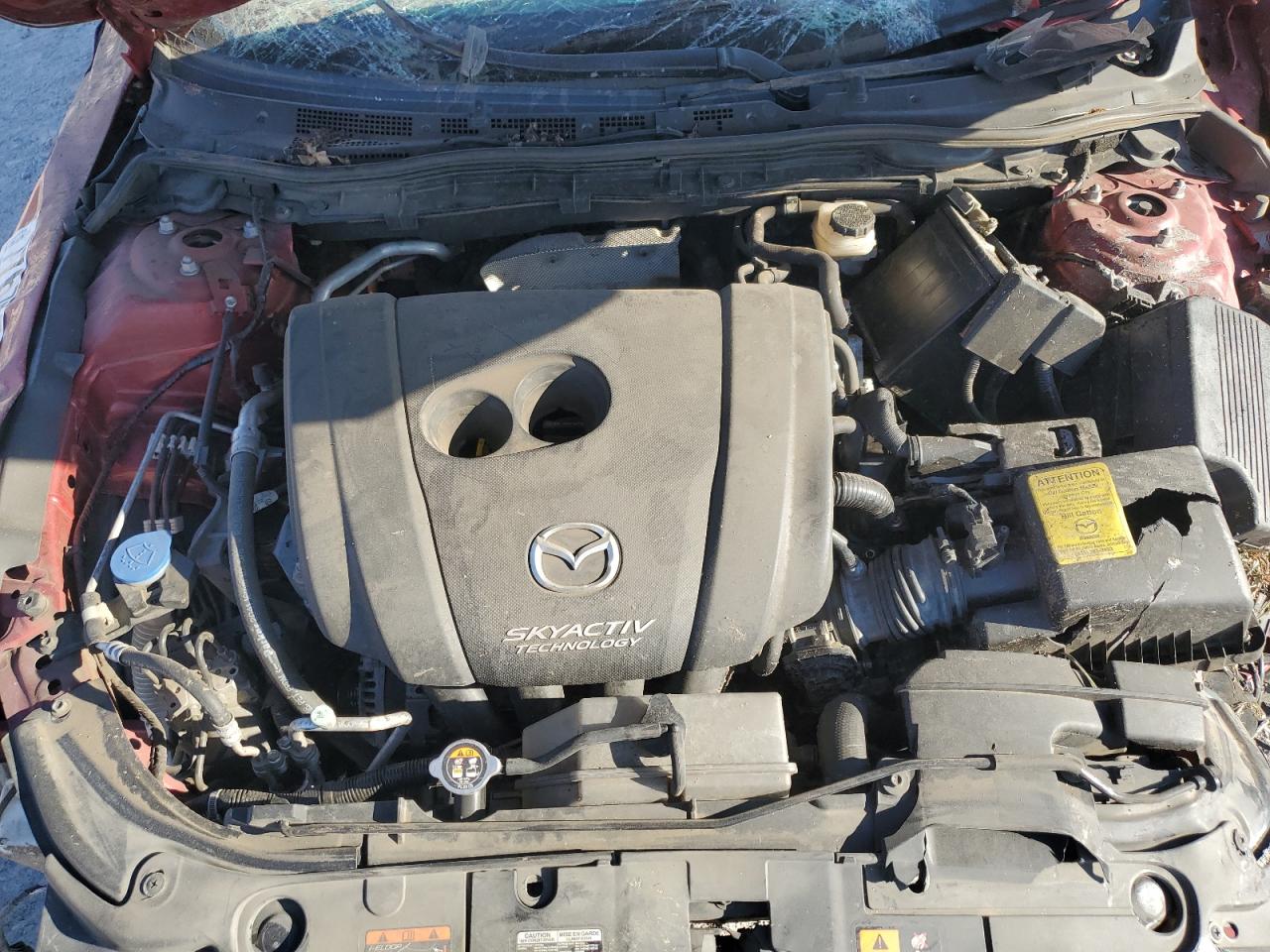 2015 Mazda 6 VIN JM1GJ1W65F1177286 Copart auction photo, all over damage thumbnail 12