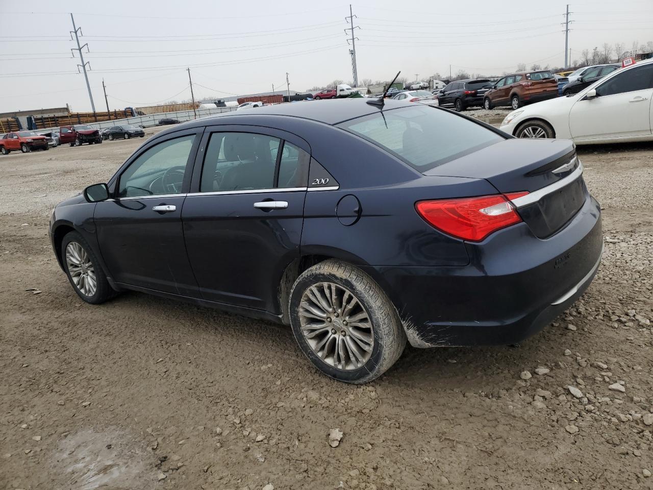 2012 Chrysler 200 VIN 1C3CCBCB1CN250839 Copart auction photo, burn - engine damage thumbnail 2