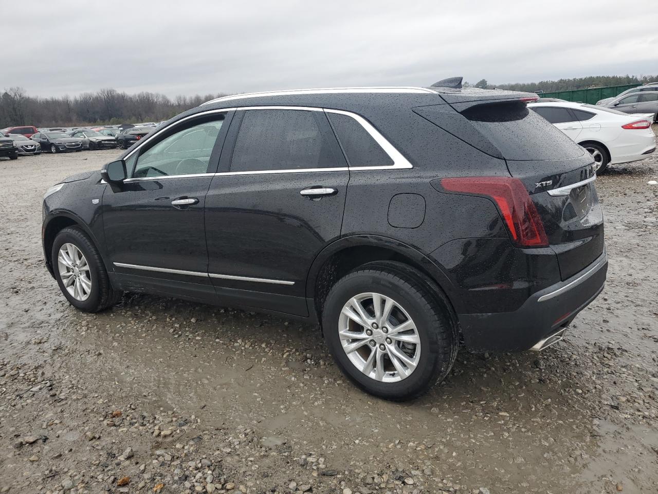2020 Cadillac XT5 VIN 1GYKNAR4XLZ211593 Copart auction photo, side / rear end damage thumbnail 2