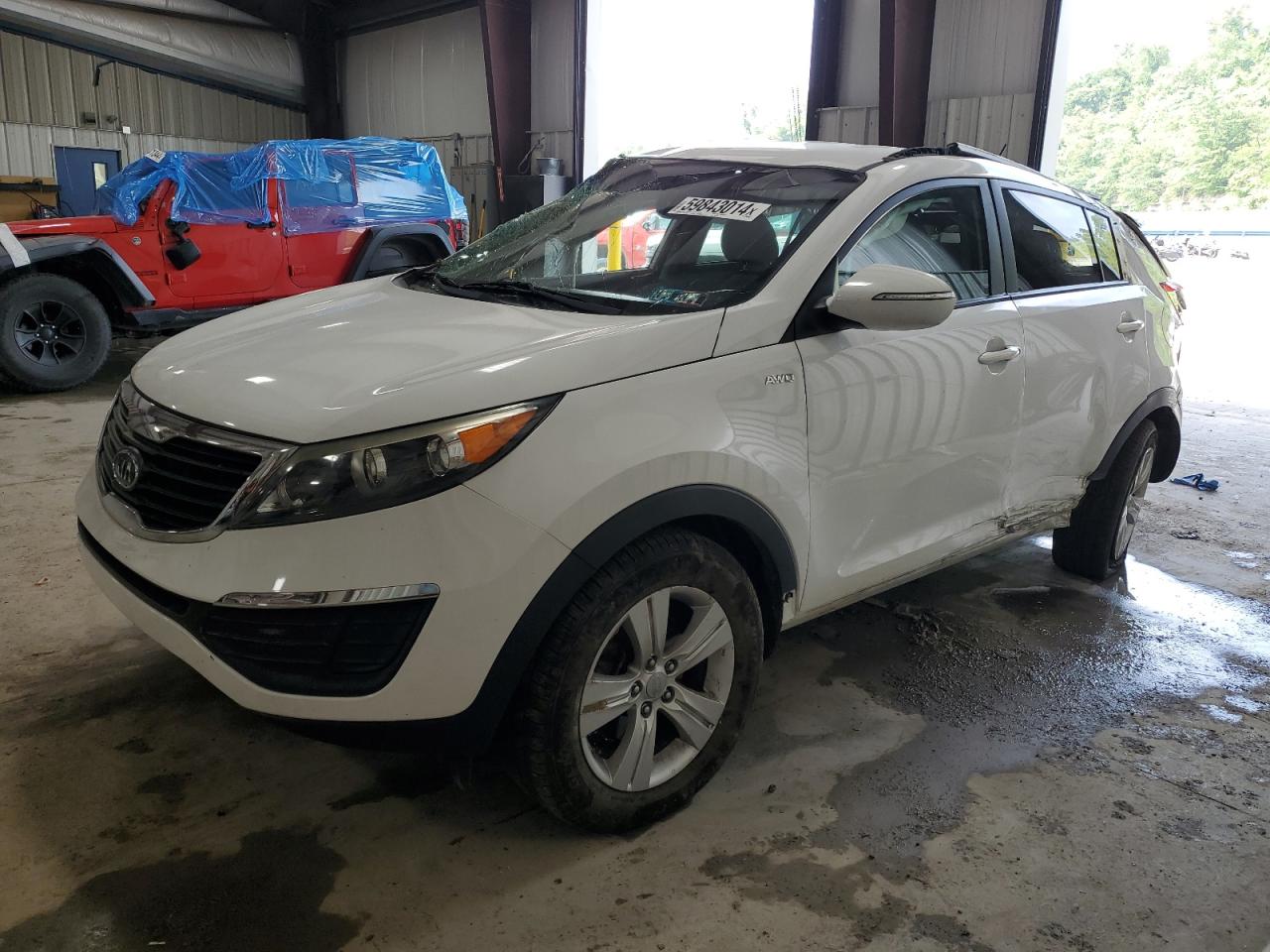 2011 KIA Sportage VIN KNDPBCA29B7051386