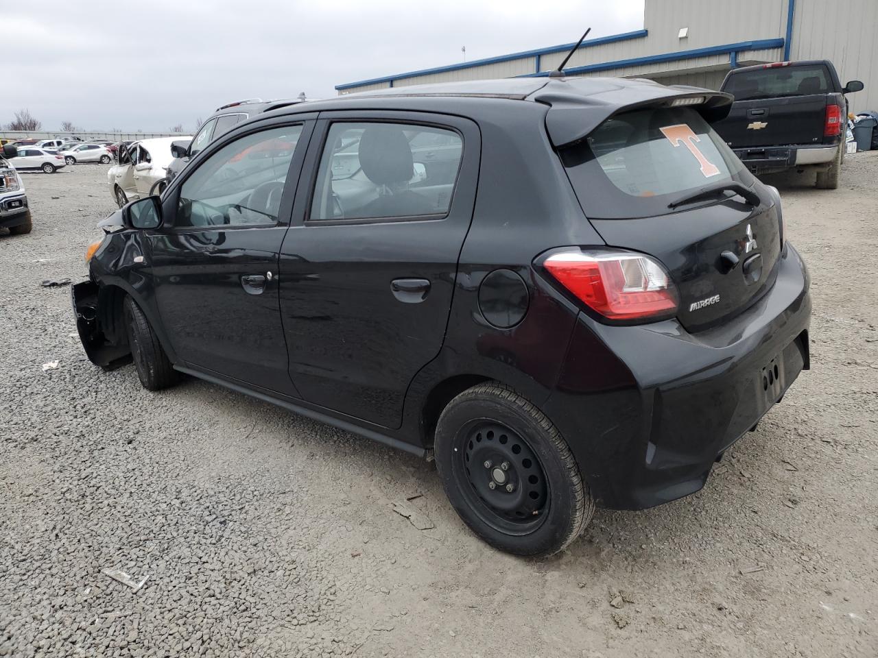 2022 Mitsubishi Mirage VIN ML32AUHJ1NH001681 Copart auction photo, front end damage thumbnail 2