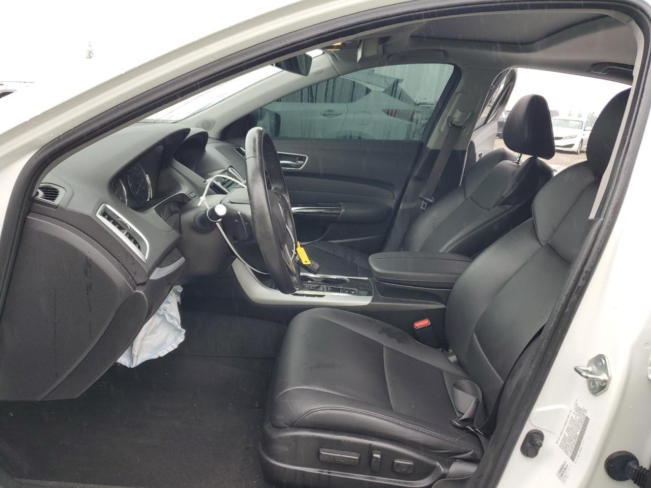 2019 Acura TLX VIN 19UUB1F36KA002840 Copart auction photo, front end / undercarriage damage thumbnail 7