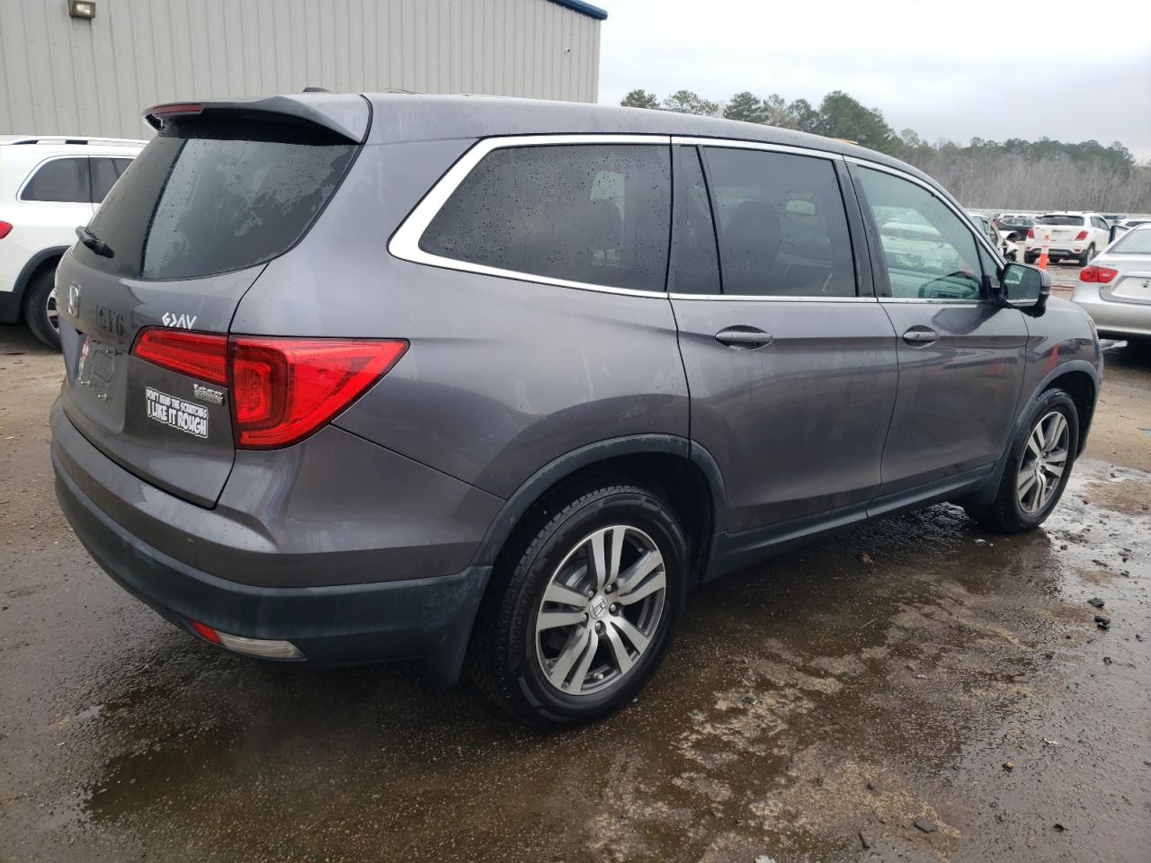 2017 Honda Pilot VIN 5FNYF5H54HB038018 Copart auction photo, side damage thumbnail 3