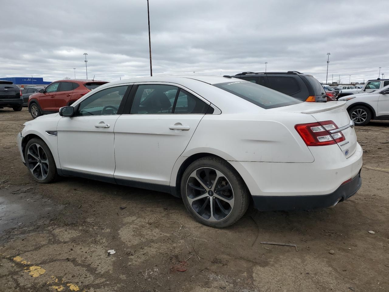 2014 Ford Taurus VIN 1FAHP2E80EG127280 Copart auction photo, front end damage thumbnail 2