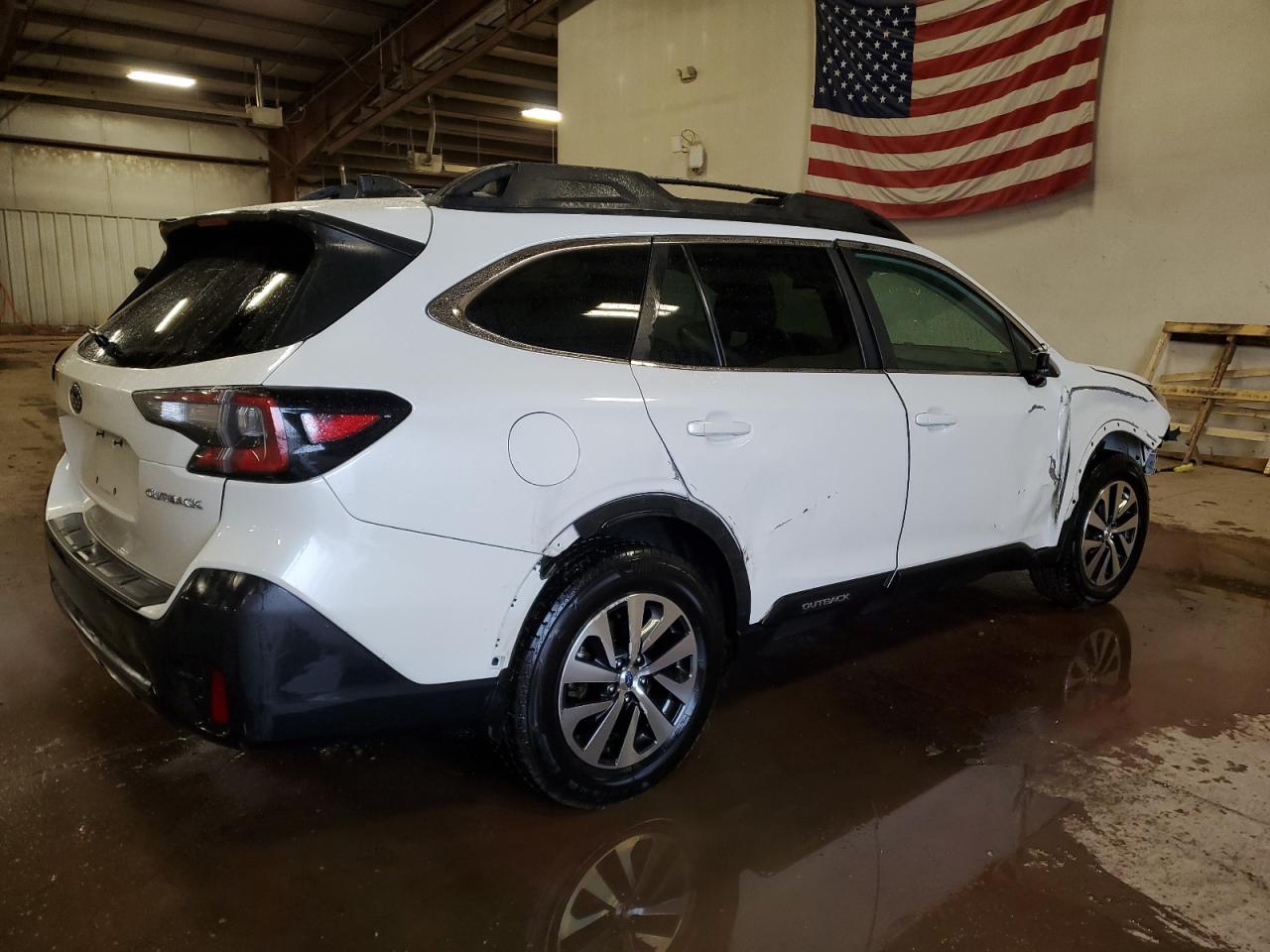 2021 Subaru Outback VIN 4S4BTADC2M3221139 Copart auction photo, side / front end damage thumbnail 3