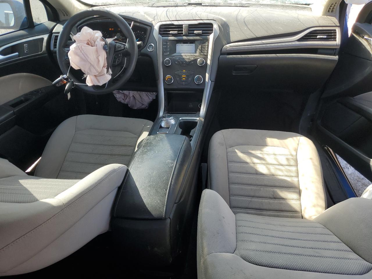 2020 Ford Fusion VIN 3FA6P0G70LR200055 Copart auction photo, all over damage thumbnail 8