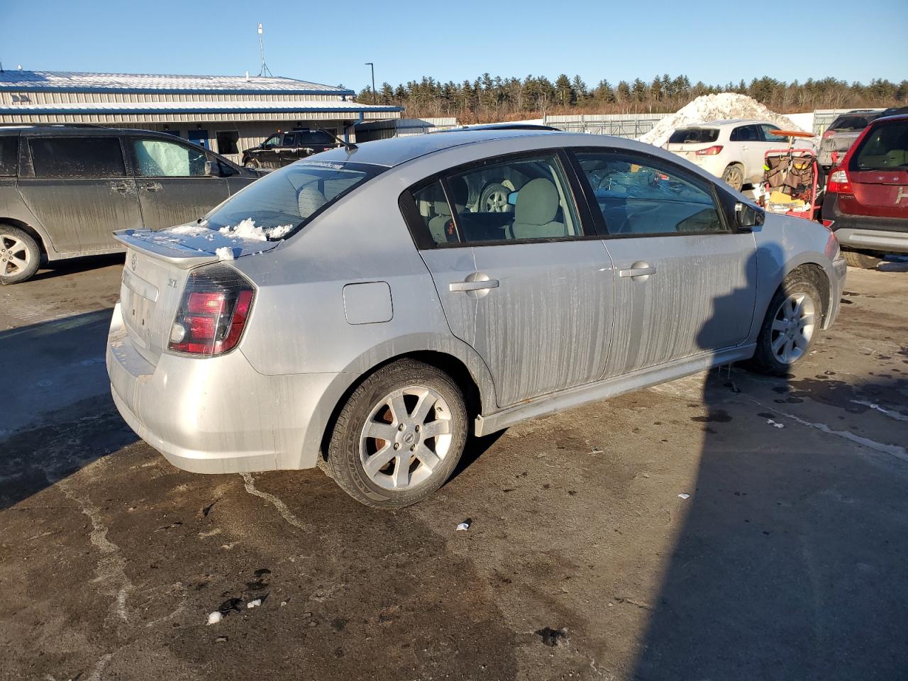 2012 Nissan Sentra VIN 3N1AB6AP1CL773440 Copart auction photo, front end damage thumbnail 3