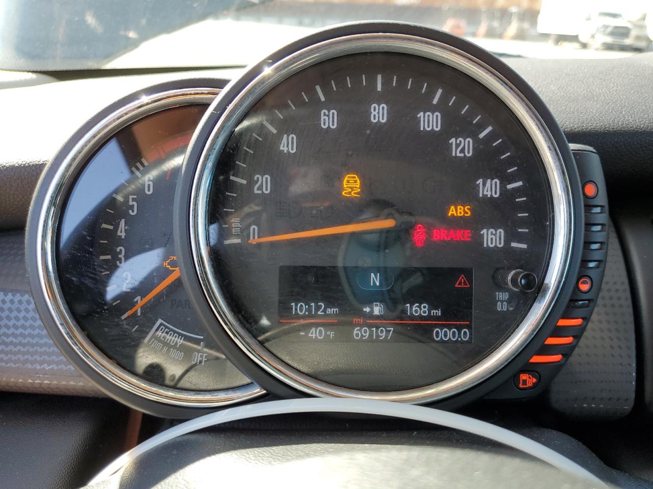 2017 MINI Cooper VIN WMWXP5C3XH2D71583 Copart auction photo, front end damage thumbnail 9