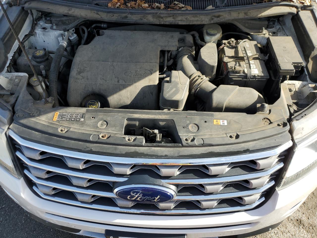 2017 Ford Explorer VIN 1FM5K8D86HGD18153 Copart auction photo, side damage thumbnail 12